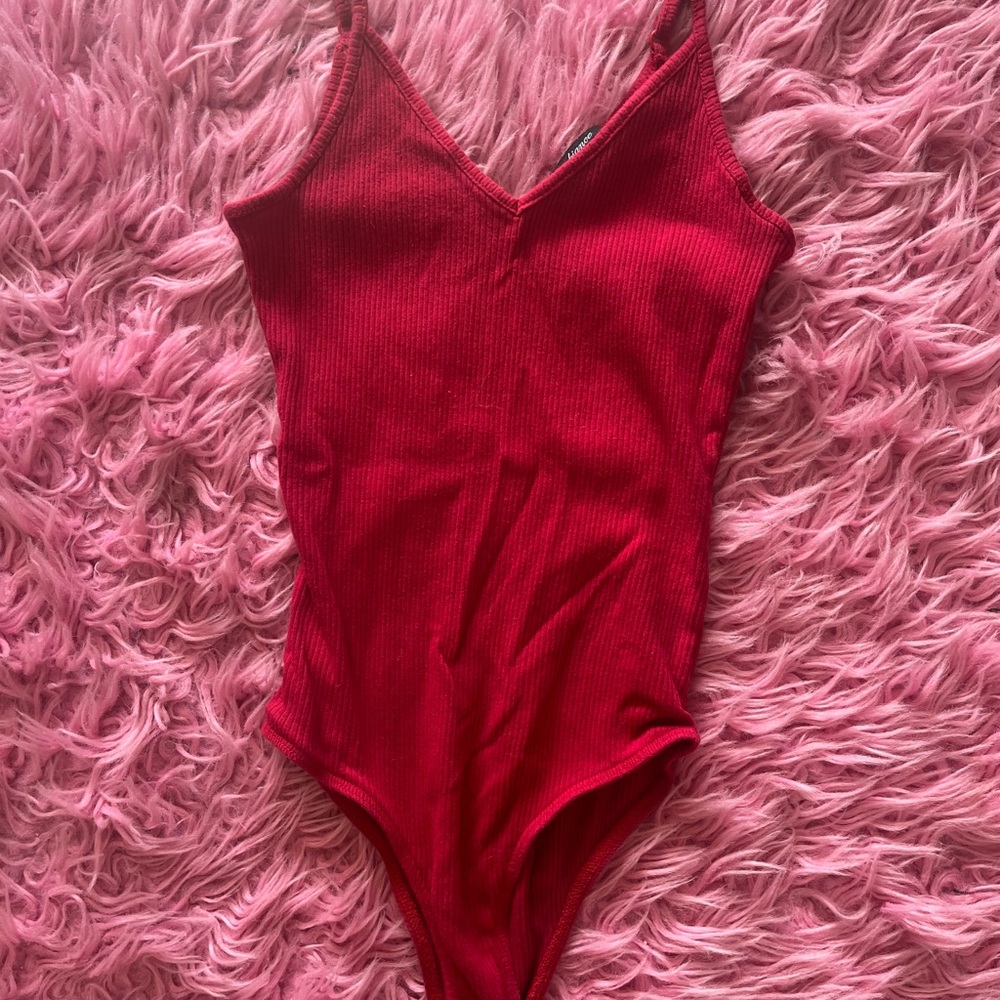 Women’s Red Bodysuit